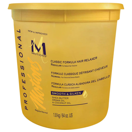 White Smoke Motions Motons Regular Hair Relaxer, 64 Ounce