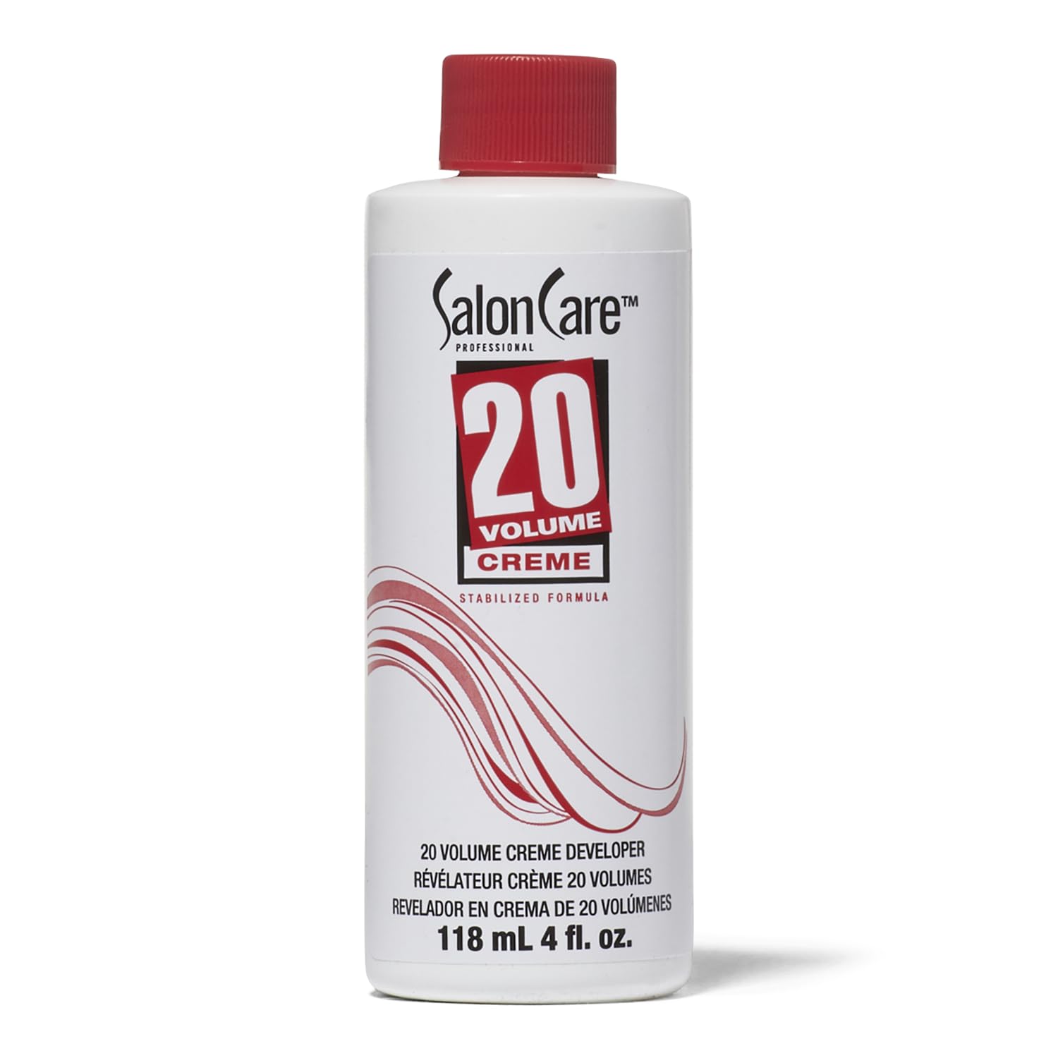 White Smoke Salon Care 20 Volume Creme Developer, Uniform Lift, Easy to Handle Cream Consistency, Stabilized Formula, 4 Ounce