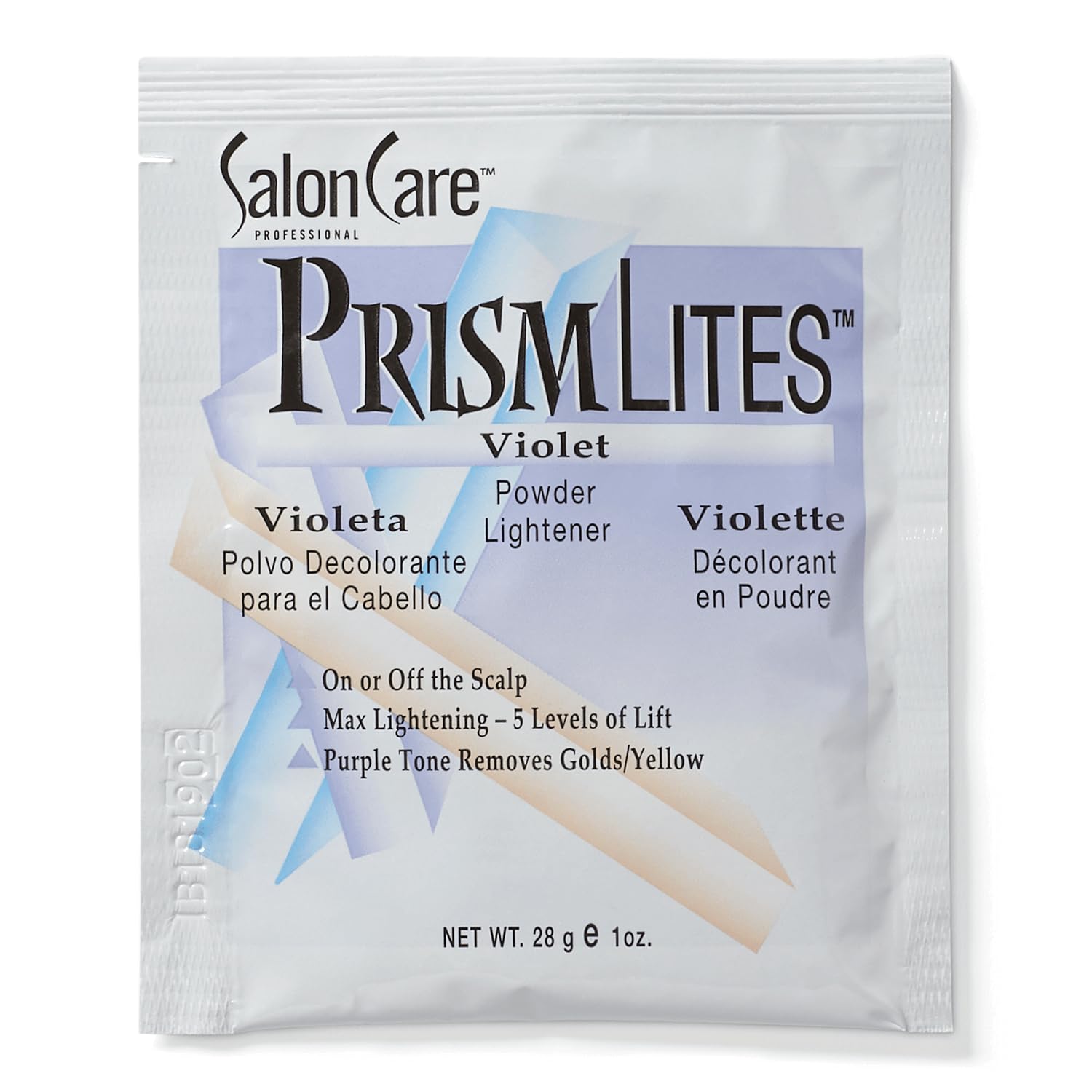 Light Gray Salon Care Prism Lites Violet Lightener 1 oz