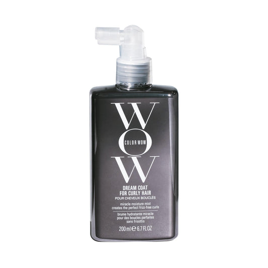 White Smoke COLOR WOW Dream Coat for Curly Hair – Frizz-Free Curls Made Easy, Moisture-Boosting Spray, Curl-Enhancing Formula