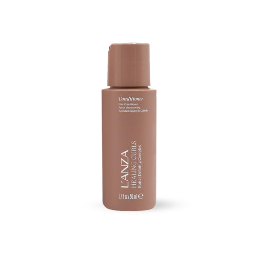 Dim Gray L'ANZA Healing Curls Conditioner For Curly Textured Hair, Vegan, Moisturizing, Anti-Frizz, Detangles Dry Damaged Hair, Anti-Humidity, Softens, Enhances Elasticity, Color Safe, Sulfate Free (1.7 Fl Oz)