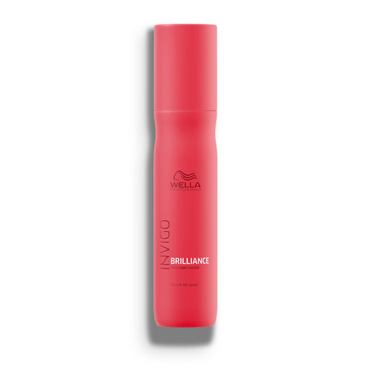 Maroon Wella Professionals Invigo Brilliance Miracle BB Spray | Instant Color Vibrancy & Color Protection | 5.07 Fl Oz