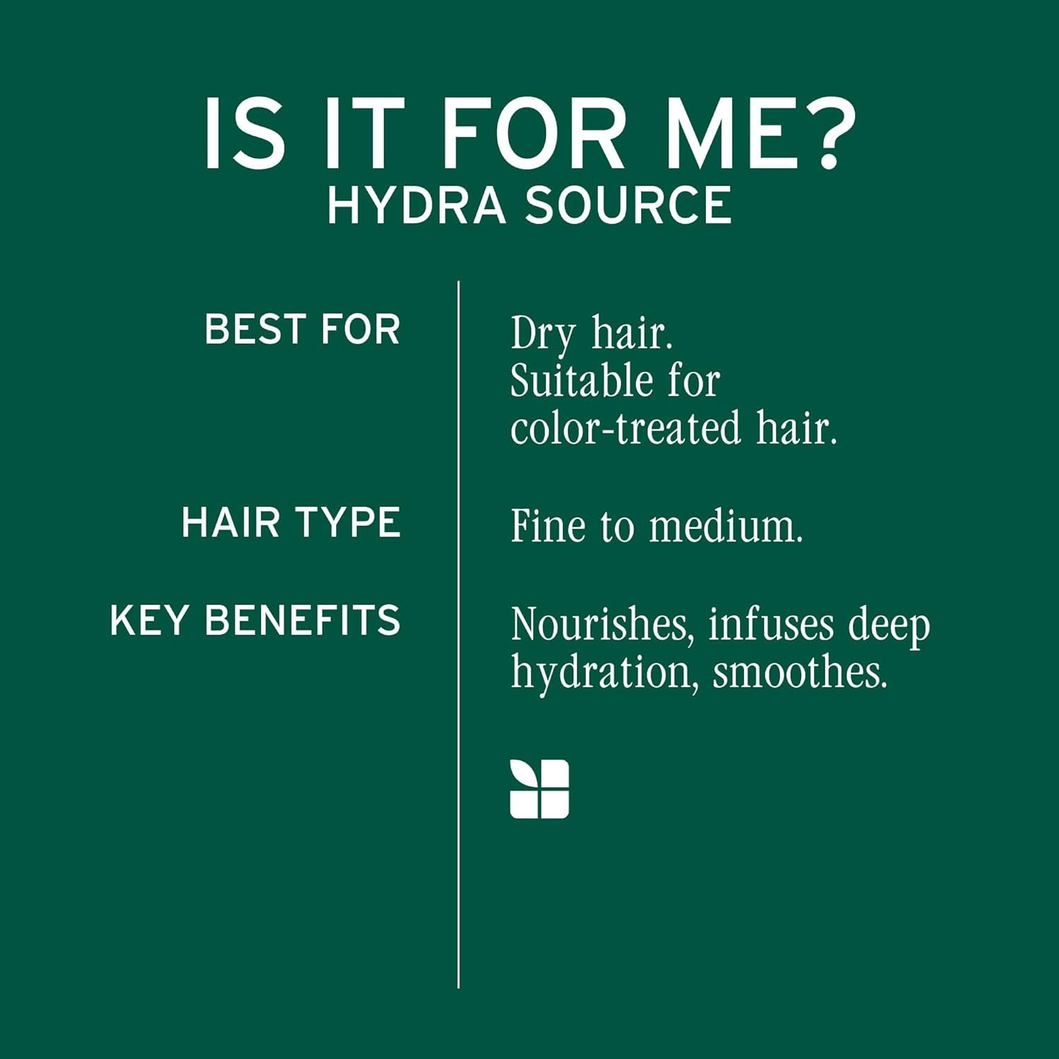 Dark Slate Gray Biolage Hydra Source Travel Size Trio Kit - With Mini Hydra Source Shampoo, Conditioning Balm, & All-In-One Spray, For Dry Hair, Deeply Moisturizes, Detangles & Adds Shine, 3 Piece Mini Set
