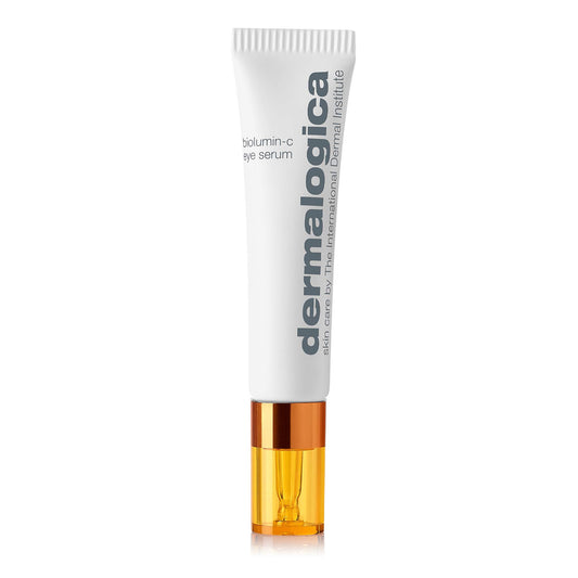 White Smoke Dermalogica Biolumin-C Eye Serum with Vitamin C, Brightens Eye Area, Reduces Appearance of Fine Lines and Wrinkles For Smooth Skin, 0.5 fl oz