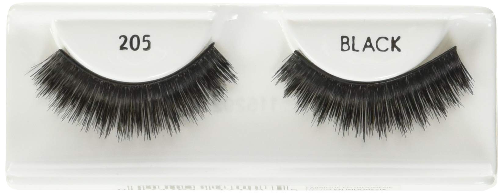 Lavender Ardell Double Up Lashes 205 Black – Dramatic Double Layered False Eyelashes, Full Volume Reusable Strip Lashes, 1 Pair