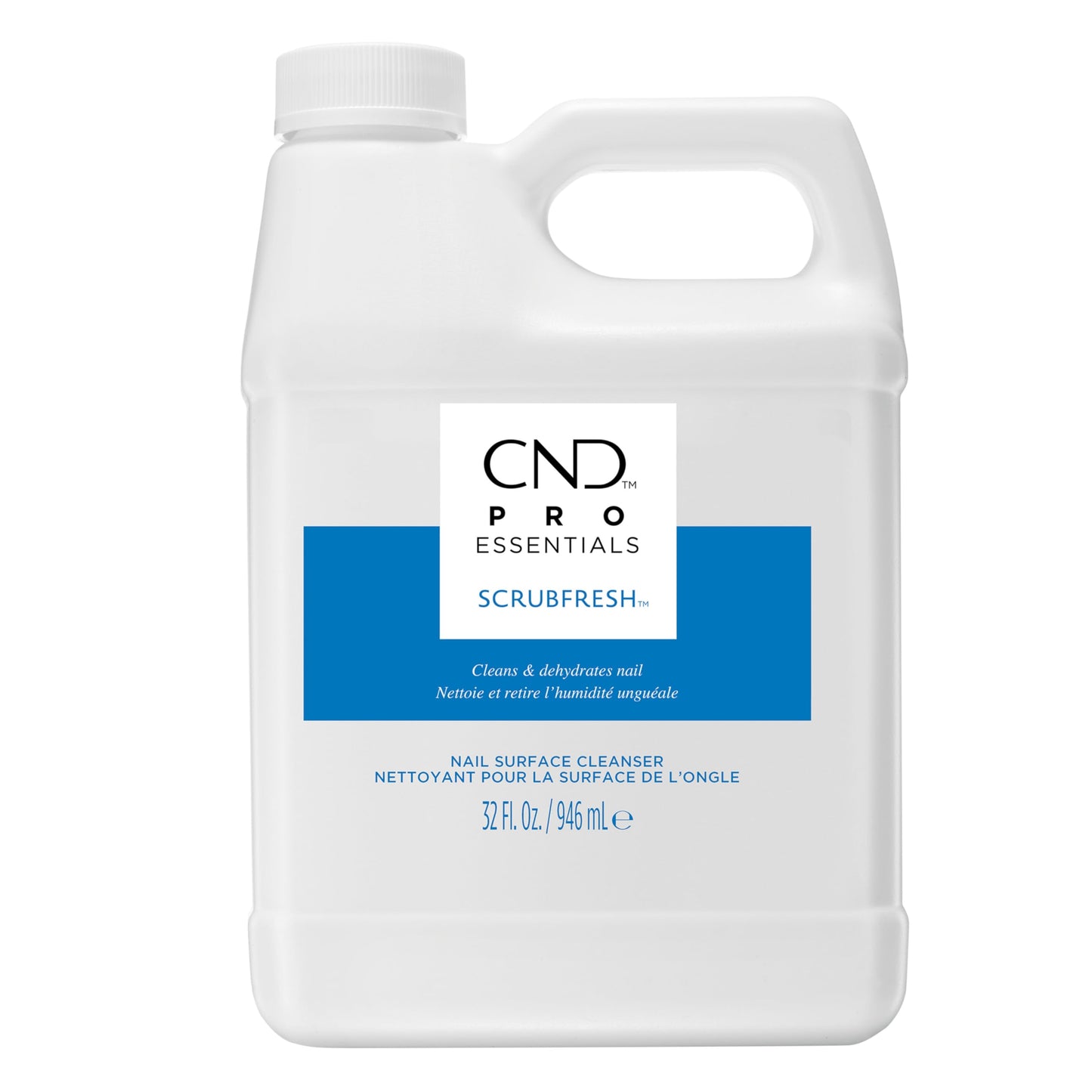 Lavender CND SCRUBFRESH Nail Surface Cleaner (Packaging May Vary), 32 fl oz