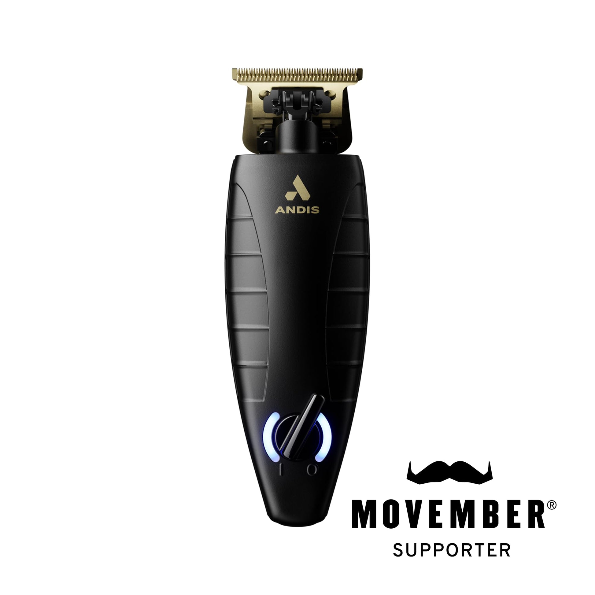 White Smoke Andis 74150 GTX-EXO Professional Cord/Cordless Lithium-ion Electric Beard & Hair Trimmer with Charging Stand, Black