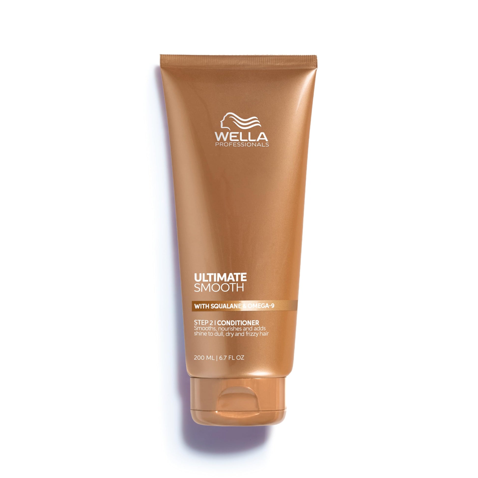 White Smoke Wella Professionals ULTIMATE SMOOTH Conditioner | Treatment for Dry & Frizzy Hair | With Squalane & Omega 9 | 6.7 Fl Oz