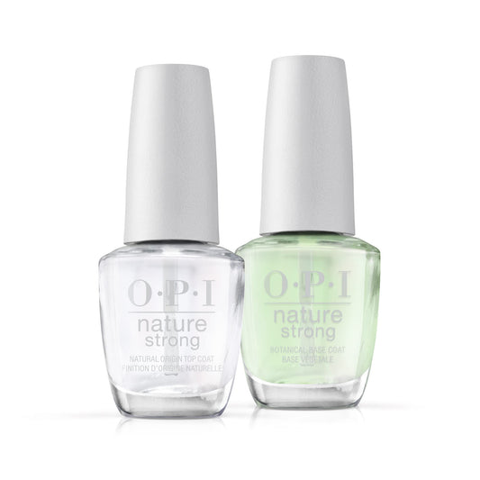 White Smoke Bundle of OPI Nature Strong Vegan Nail Polish, Natural Origin, Cruelty-Free Nail Lacquer, 0.5 fl oz. + OPI Nature Strong Vegan Nail Polish, Natural Origin, Cruelty-Free Nail Lacquer, 0.5 fl oz.