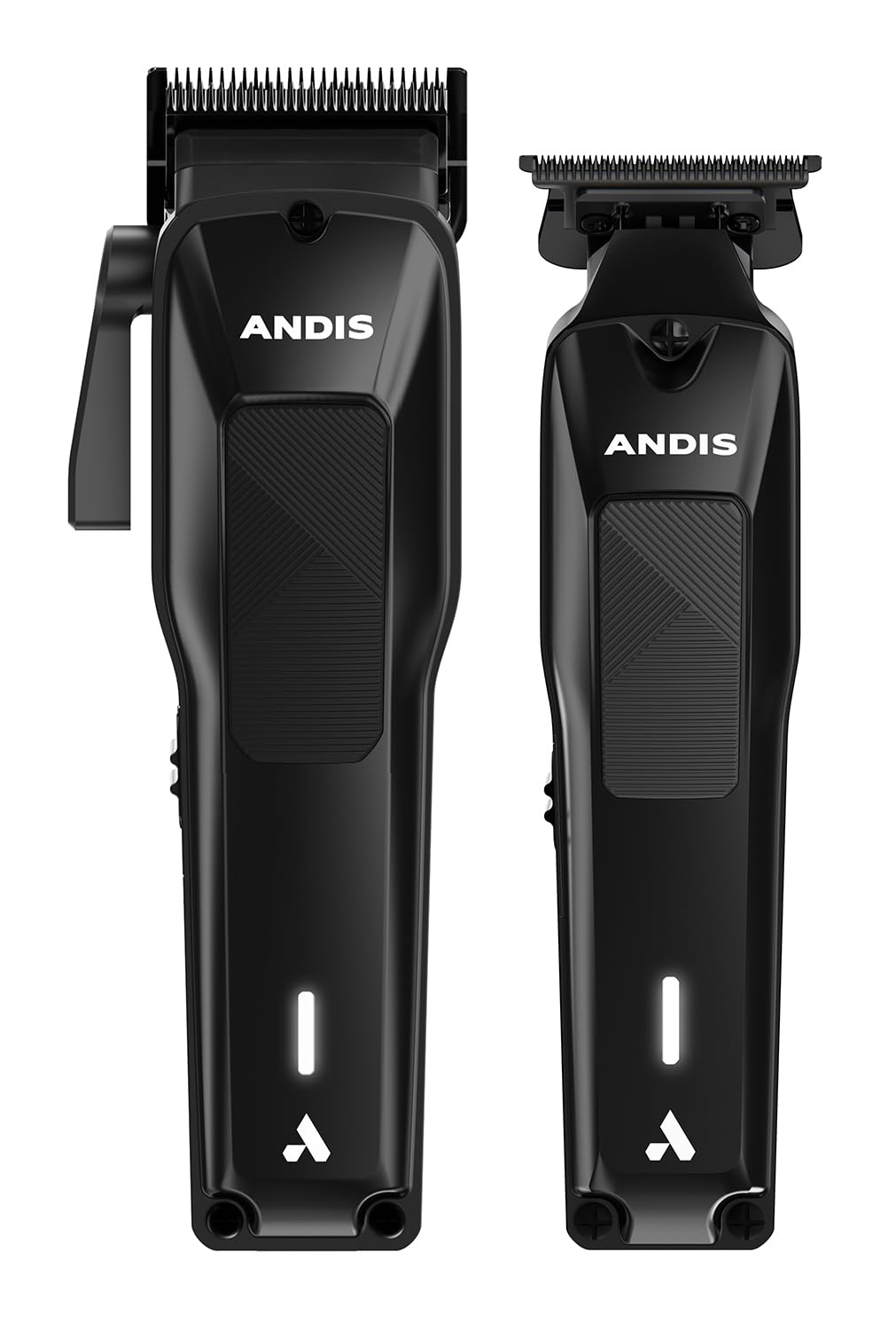 White Smoke Andis 563534 Phenom Clipper & Trimmer Hair Cutting Combo Kit, Professional Barber, Cordless, Beard & Hair, Includes Comb Sets, Lithium-Ion, Black