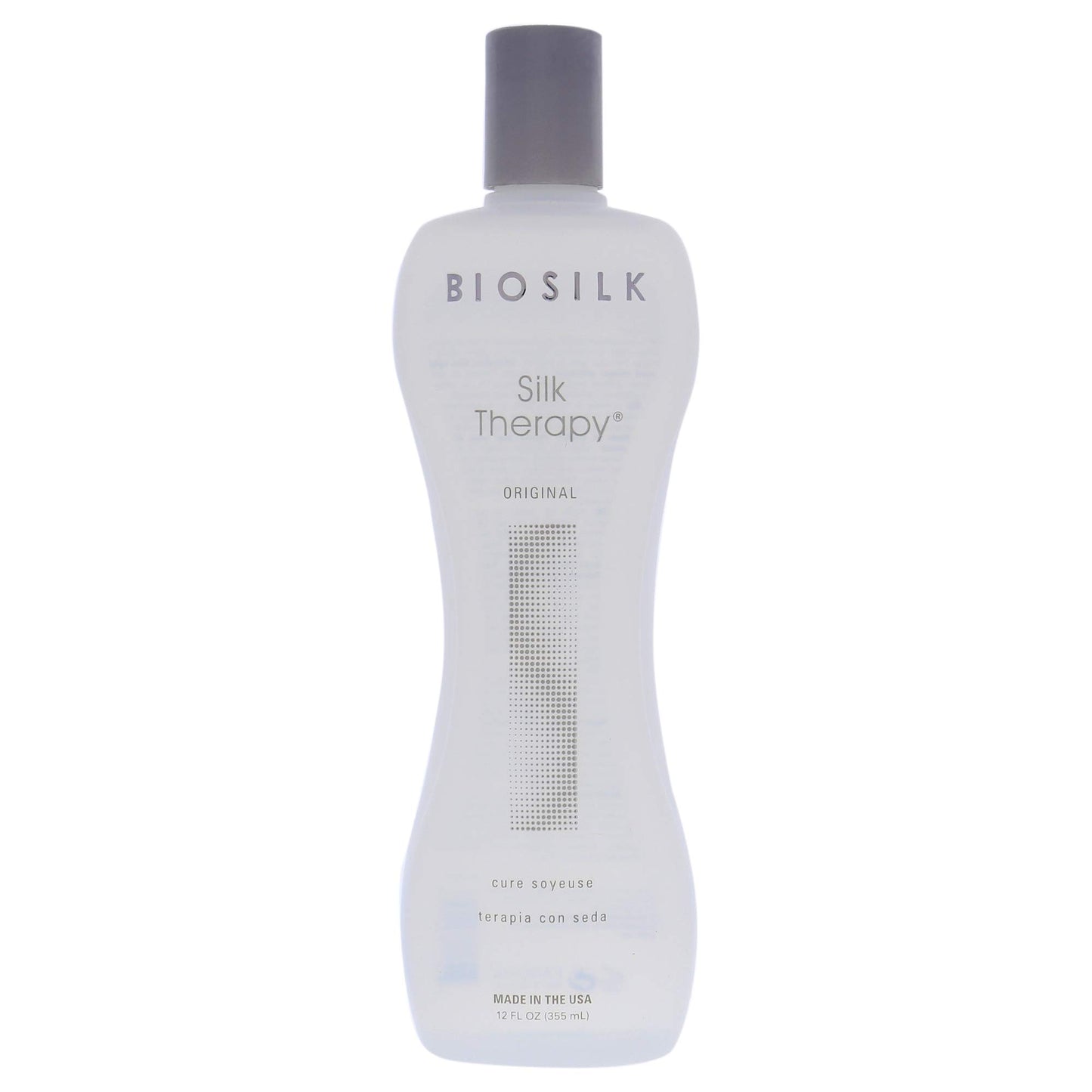 Light Gray Silk Therapy Serum by Biosilk for Unisex - 12 oz Serum