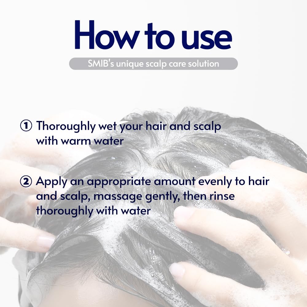 White Smoke SMIB Lactobio Repair Shampoo – SLS/SLES Free Postbiotic Scalp Treatment for Damaged Hair, Dry Itchy Scalp, Hair Loss & Flakes – Deep Cleansing Korean Hair Care (13.52 fl oz)