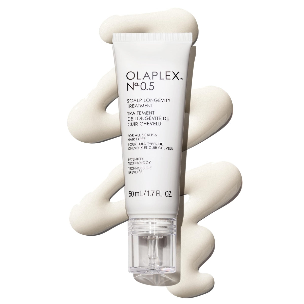 White Smoke Olaplex Nº. 0.5 Bond Building Scalp Longevity Treatment | Hydrates & Soothes Scalp | For Coily, Curly, Straight, and Wavy, 50 mL / 1.7 Fl Oz