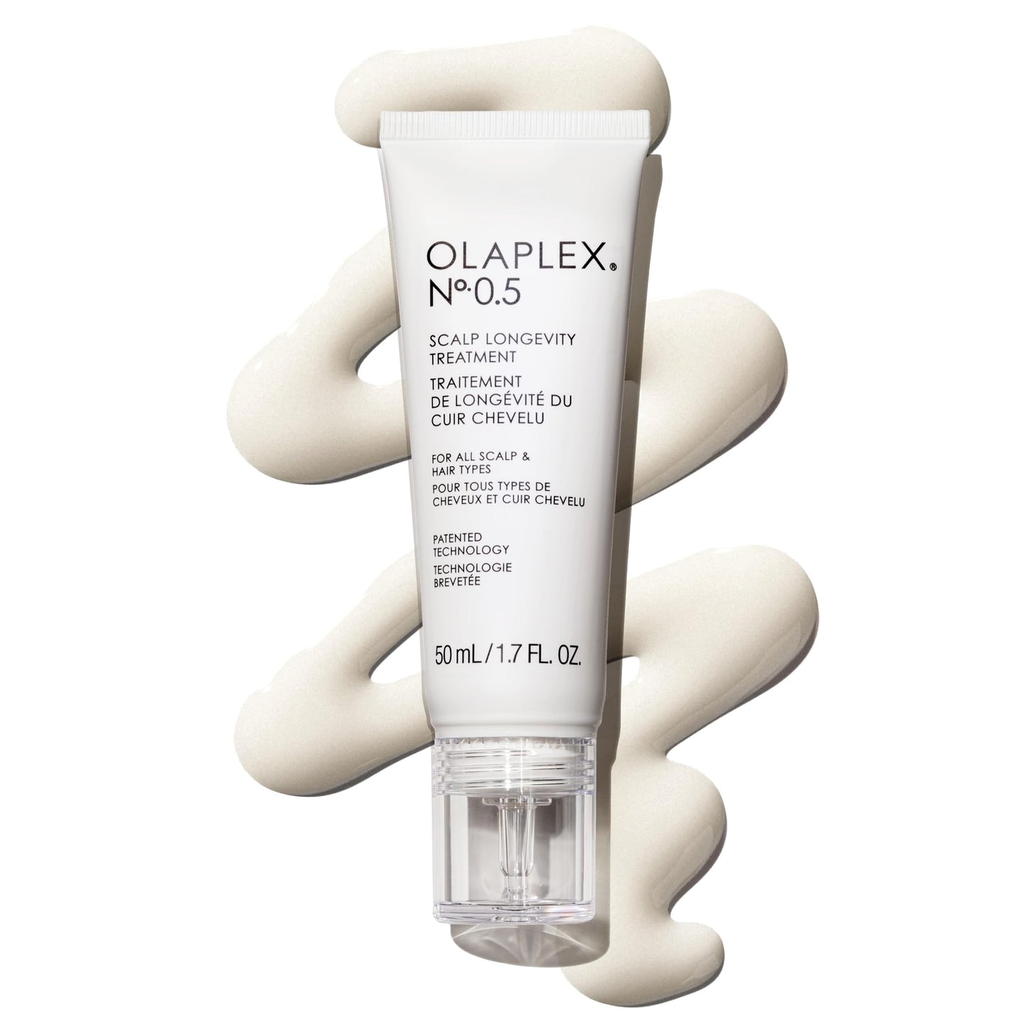White Smoke Olaplex Nº. 0.5 Bond Building Scalp Longevity Treatment | Hydrates & Soothes Scalp | For Coily, Curly, Straight, and Wavy, 50 mL / 1.7 Fl Oz