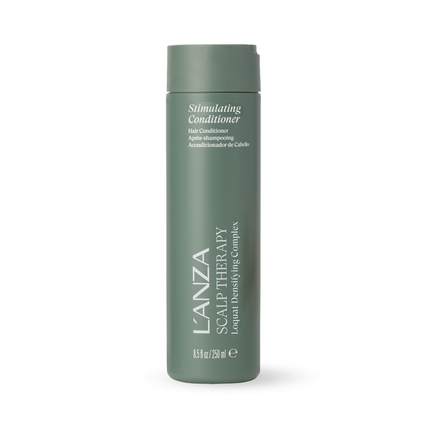White Smoke L'ANZA Scalp Therapy Stimulating Conditioner, Hair Growth Conditioner Supports Scalp & Healthy Hair Growth, Removes Buildup, Moisturizing, Combats Oil, Anti Aging, Color Safe Sulfate Free (8.5 Fl Oz)