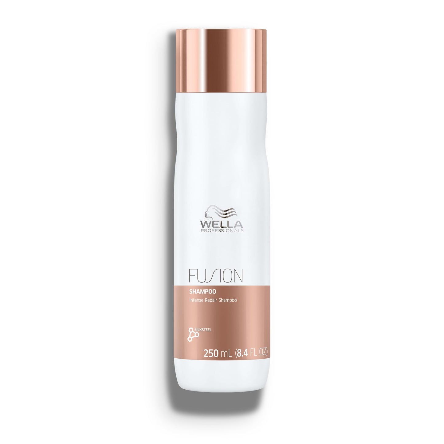 White Smoke Wella Professionals Fusion Intense Repair Shampoo for Damaged Hair | Repairs, Strengthens & Protects Against Breakage for Smooth, Silky Hair | 8.4 Fl Oz