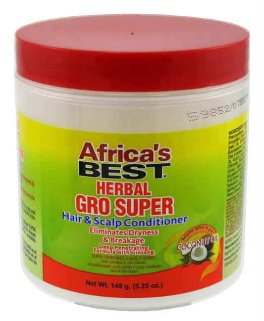 White Smoke Africas Best Gro Herbal Super 5.25 Ounce Jar (155ml) (Pack of 2)