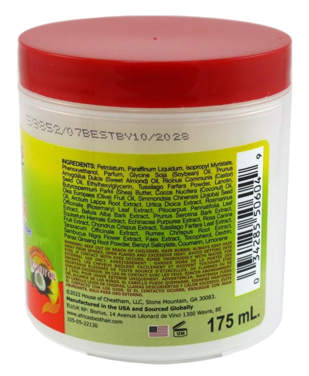 White Smoke Africas Best Gro Herbal Super 5.25 Ounce Jar (155ml) (Pack of 2)