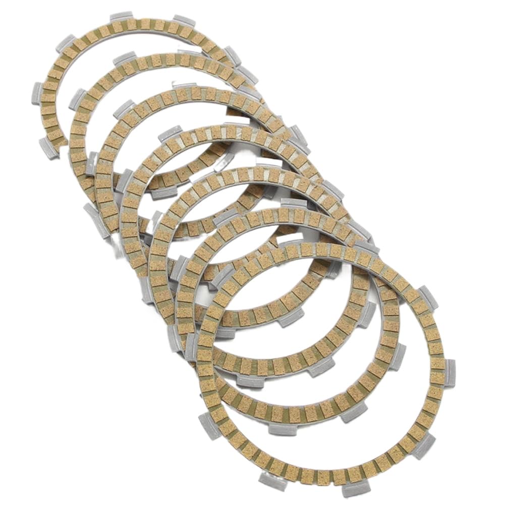 White Smoke Clutch Friction Disc Plate Kit 1V1-16324-00 Compatible With DT230 DT230R Lanza DT125E DT125 DT200R DT125R DT125RE DT125X