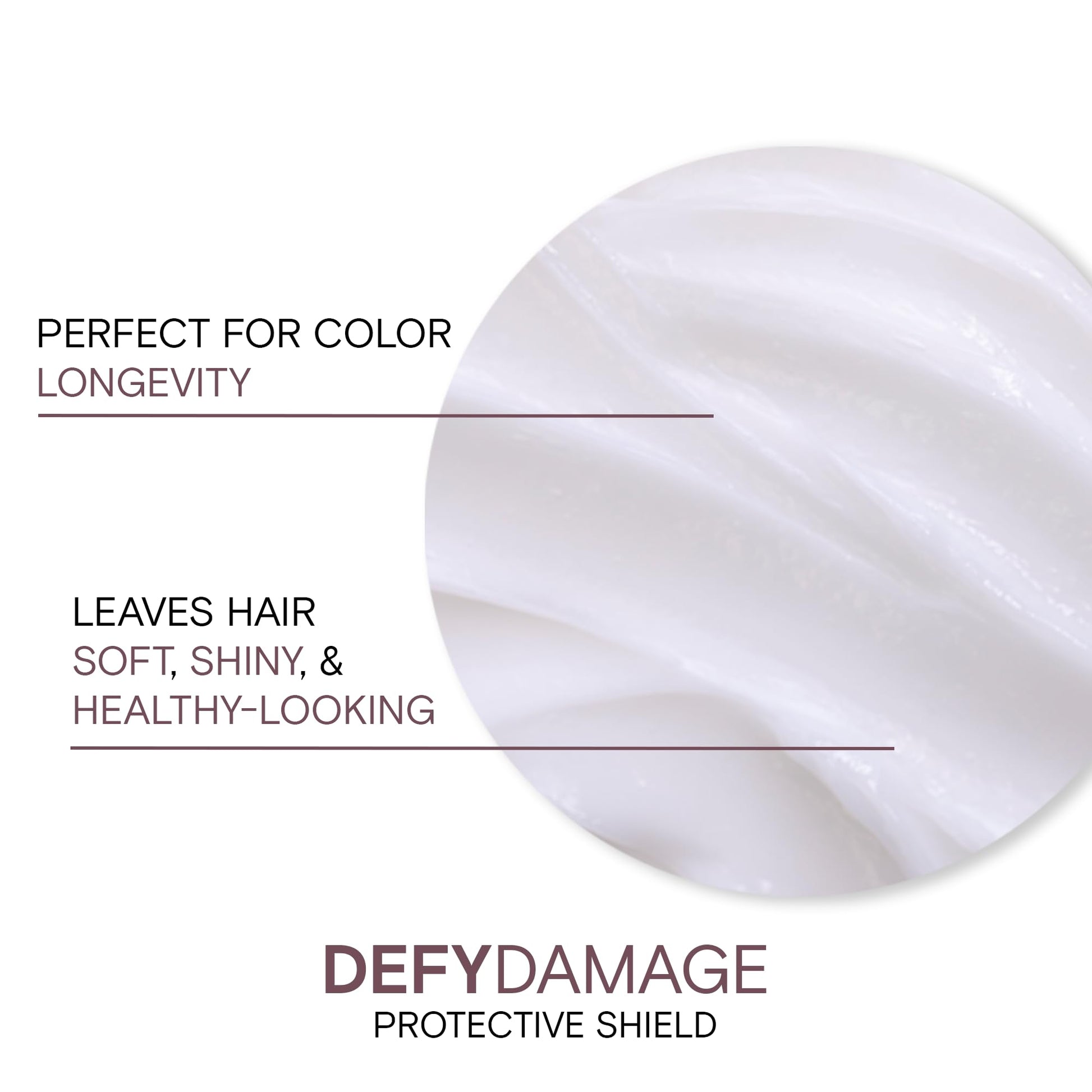 White Smoke Defy Damage Protective Shield | For Damaged, Color-Treated Hair | Protect Against UV & Thermal Damage | Strengthen Bonds & Preserve Hair Color | With Moringa Seed & Arginine | 3.38 Fl Oz