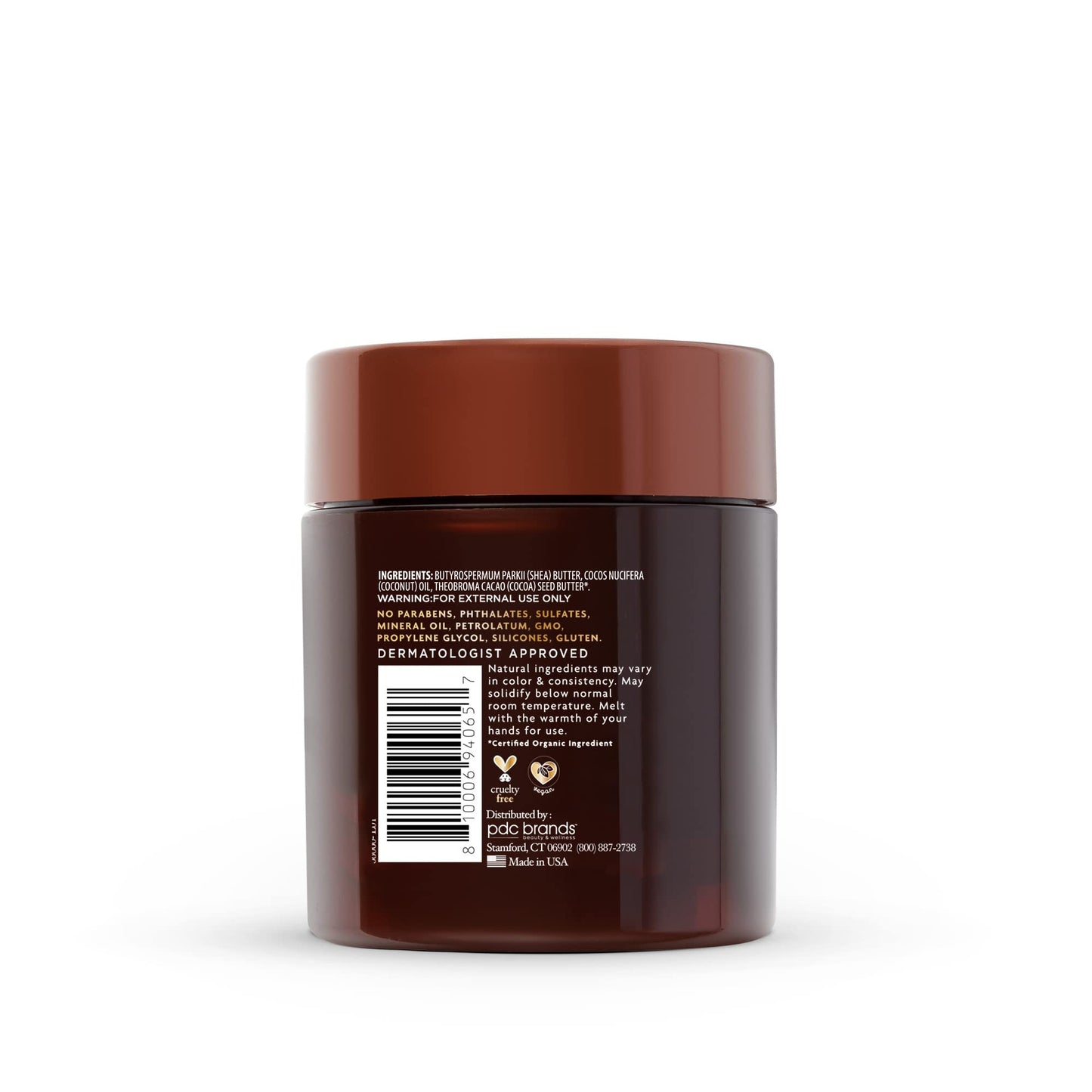 Dark Slate Gray Cantu Skin Therapy Hydrating Raw Blends Body Butter, Cocoa Butter, Shea Butter And Coconut Oil, 5.5 Ounce