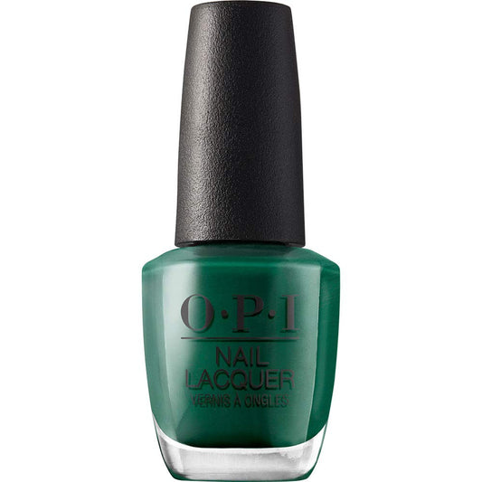 White Smoke OPI Nail Lacquer Stay Off the Lawn!! | Opaque Dark Green Crème Chip Resistant Nail Polish | Washington DC Collection