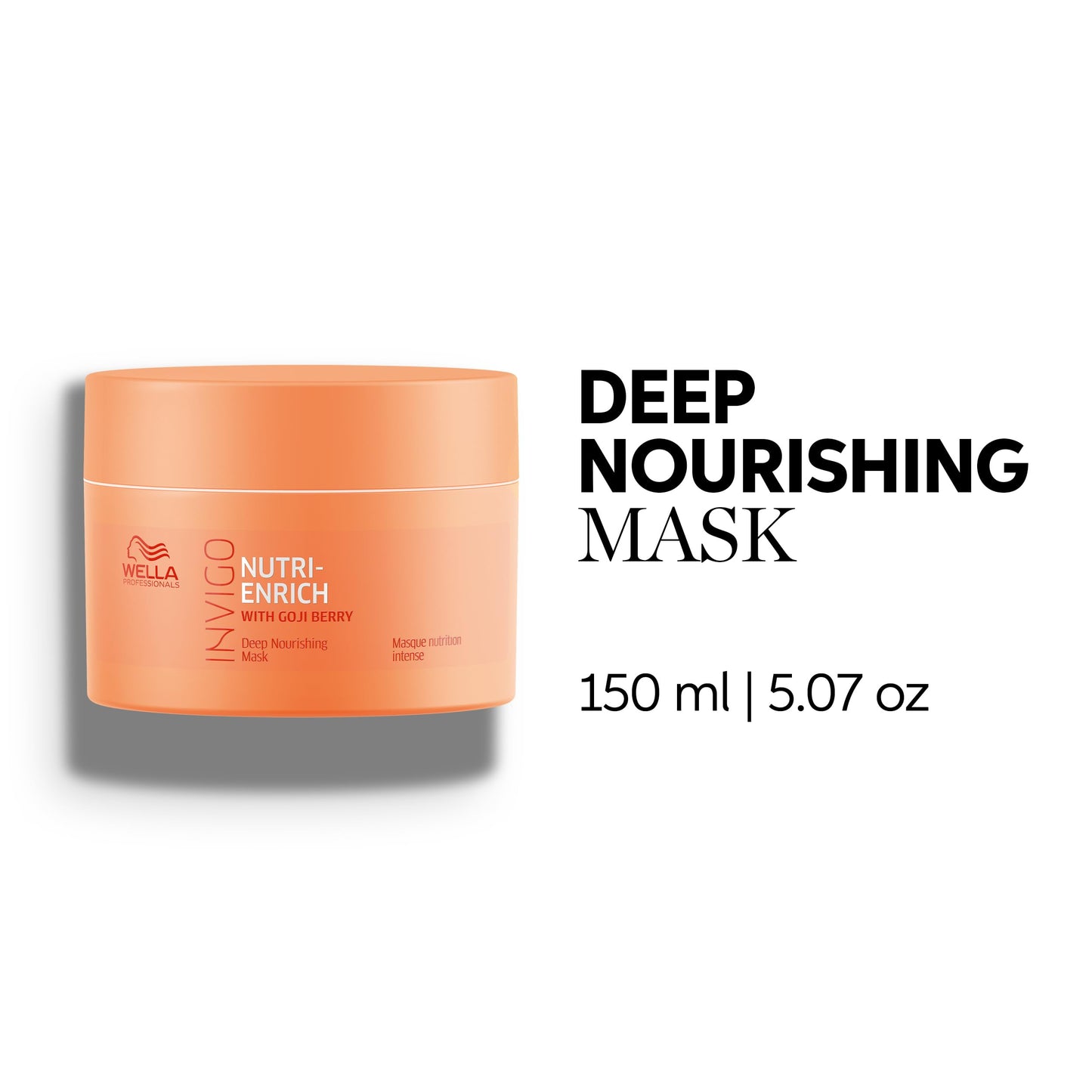 White Smoke Wella Professionals Invigo Nutri-Enrich Deep Nourishing Mask | For Dry or Stressed Hair | 5.07 Fl Oz