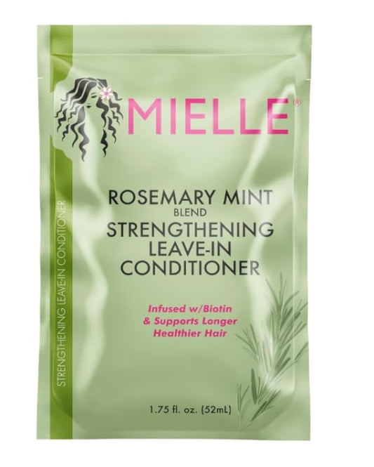 Gray Mielle Rosemary Mint Blend Strengthening Leave-In Conditioner w/Biotin 1.75 Fl Oz (Pack of 3)