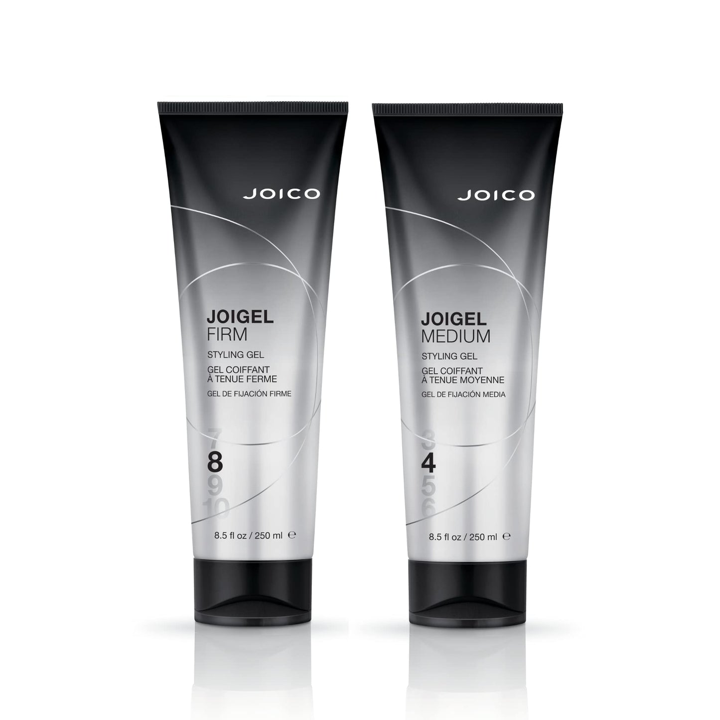 White Smoke Joico JoiGel Firm Styling Gel | For Most Hair Types | Add Body and Volume | Lock In Moisture & Boost Shine | Thermal Heat & Humidity Protection | Protect Against Pollution | 8.5 Fl Oz