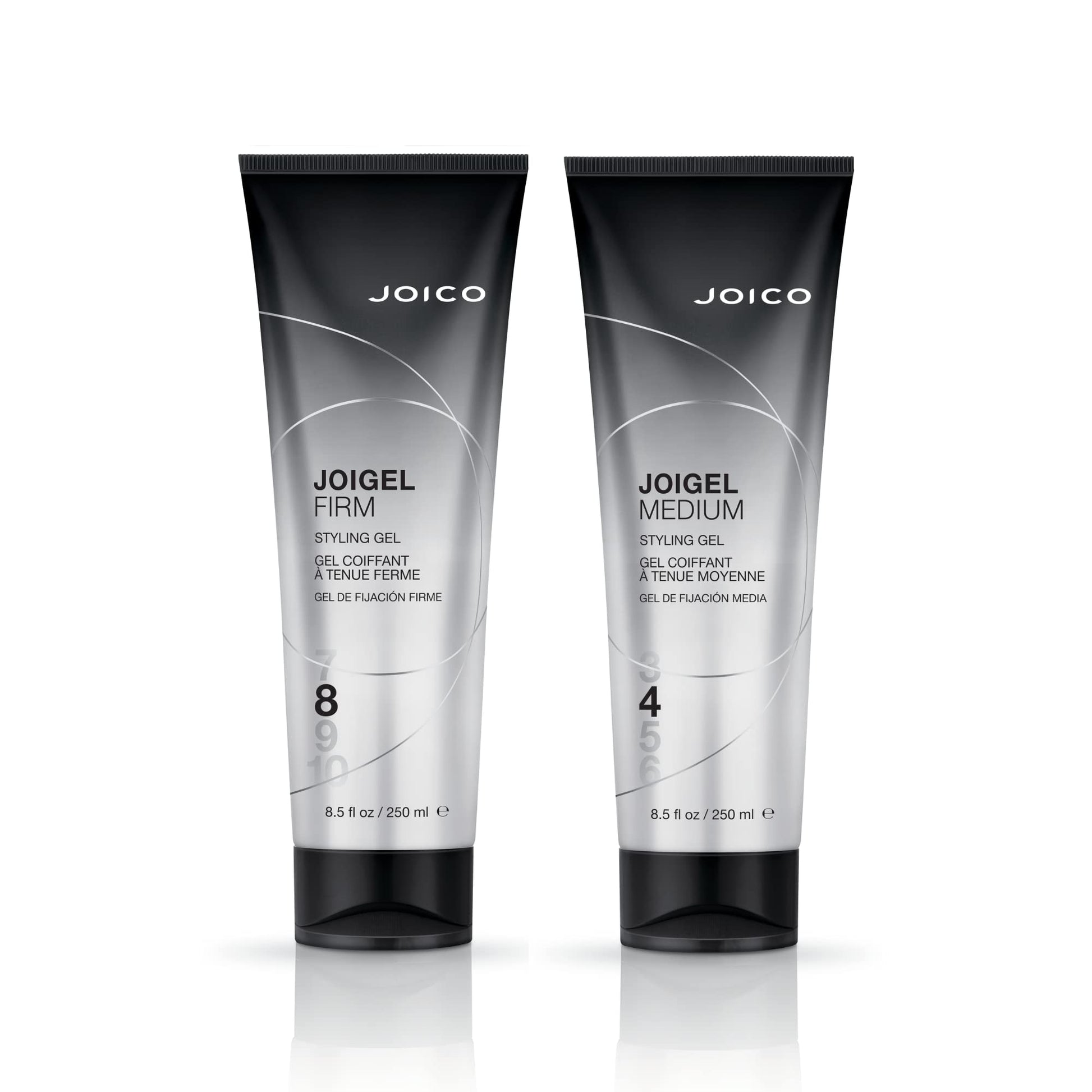 White Smoke Joico JoiGel Firm Styling Gel | For Most Hair Types | Add Body and Volume | Lock In Moisture & Boost Shine | Thermal Heat & Humidity Protection | Protect Against Pollution | 8.5 Fl Oz