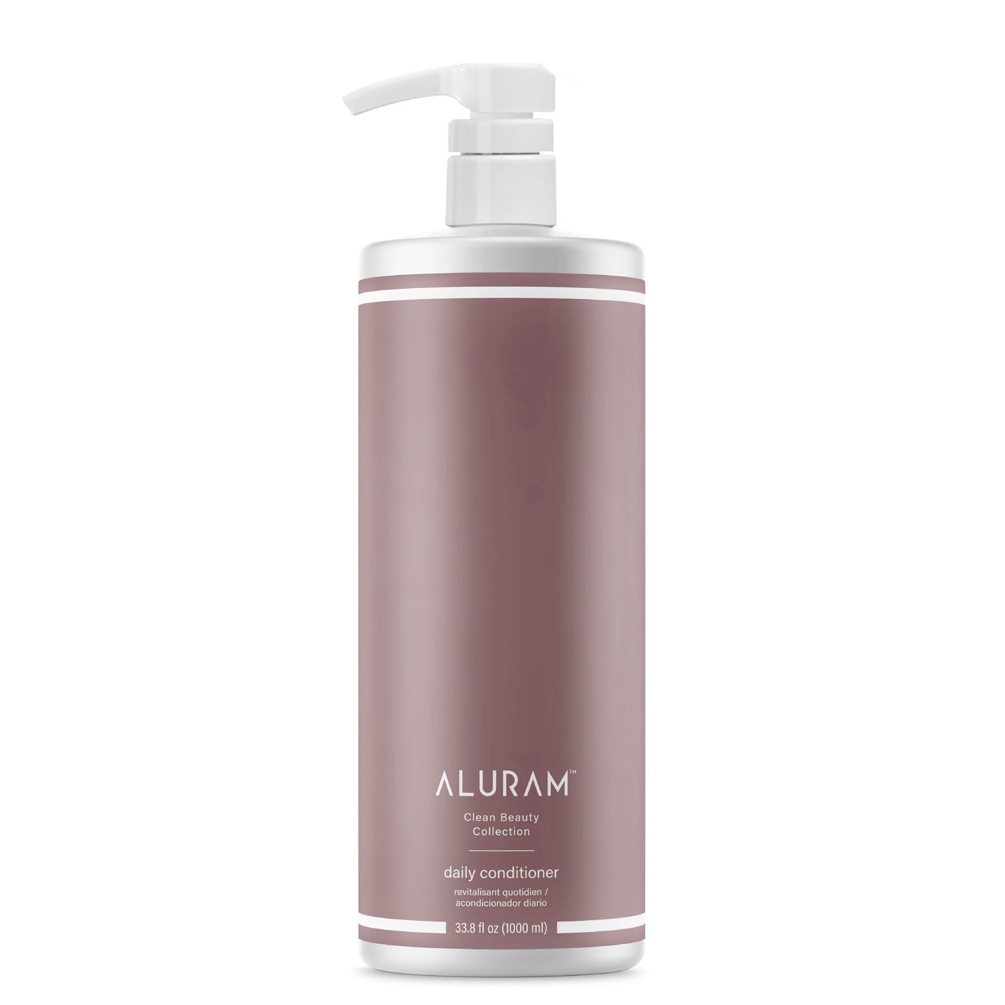 White Smoke ALURAM Coconut Water Daily Conditioner for Men and Women, Clean Hydration and Shine for All Hair Types, 33.8 Fl Oz