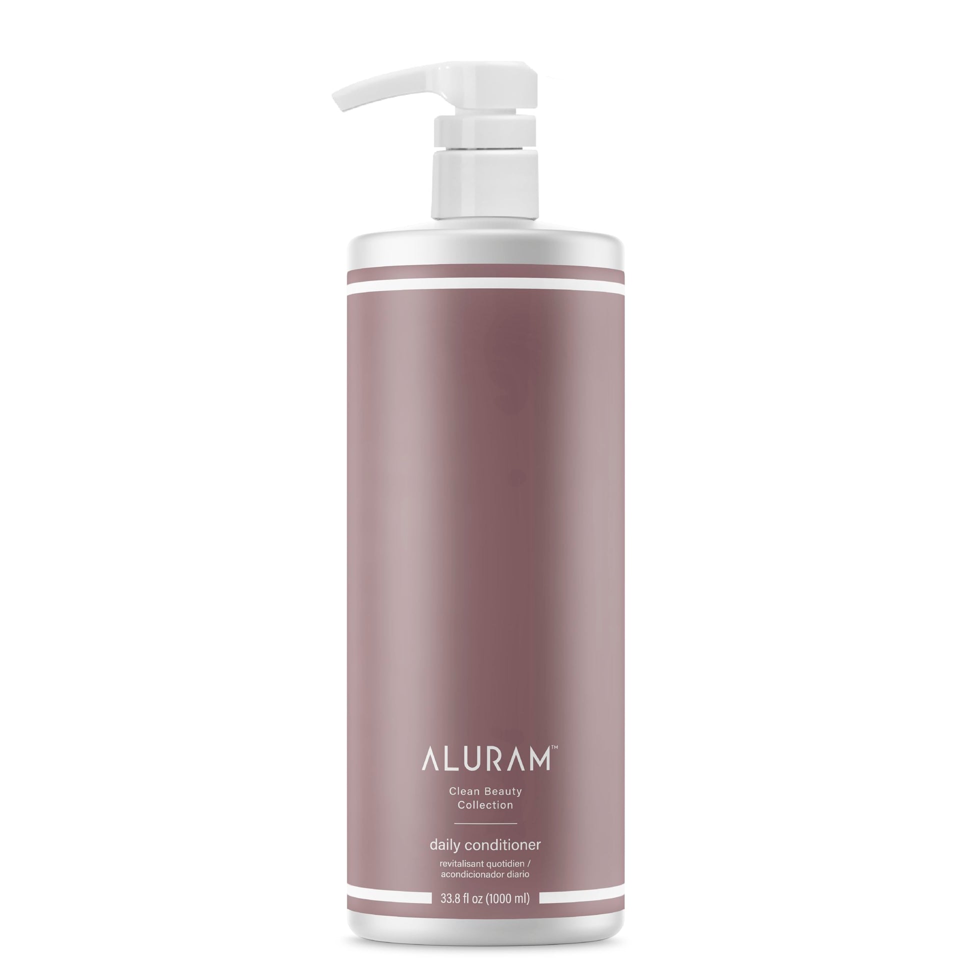 White Smoke ALURAM Coconut Water Daily Conditioner for Men and Women, Clean Hydration and Shine for All Hair Types, 33.8 Fl Oz