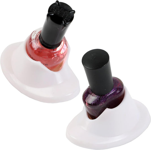 White Smoke Trenton Gifts Nail Polish Holder - Essential Nail Tech Must Have, Perfect for Nail Polish Organizer, Storage, and Display - Compatible with OPI, Essie, Nailboo, Dazzle Dry and Gel Polish