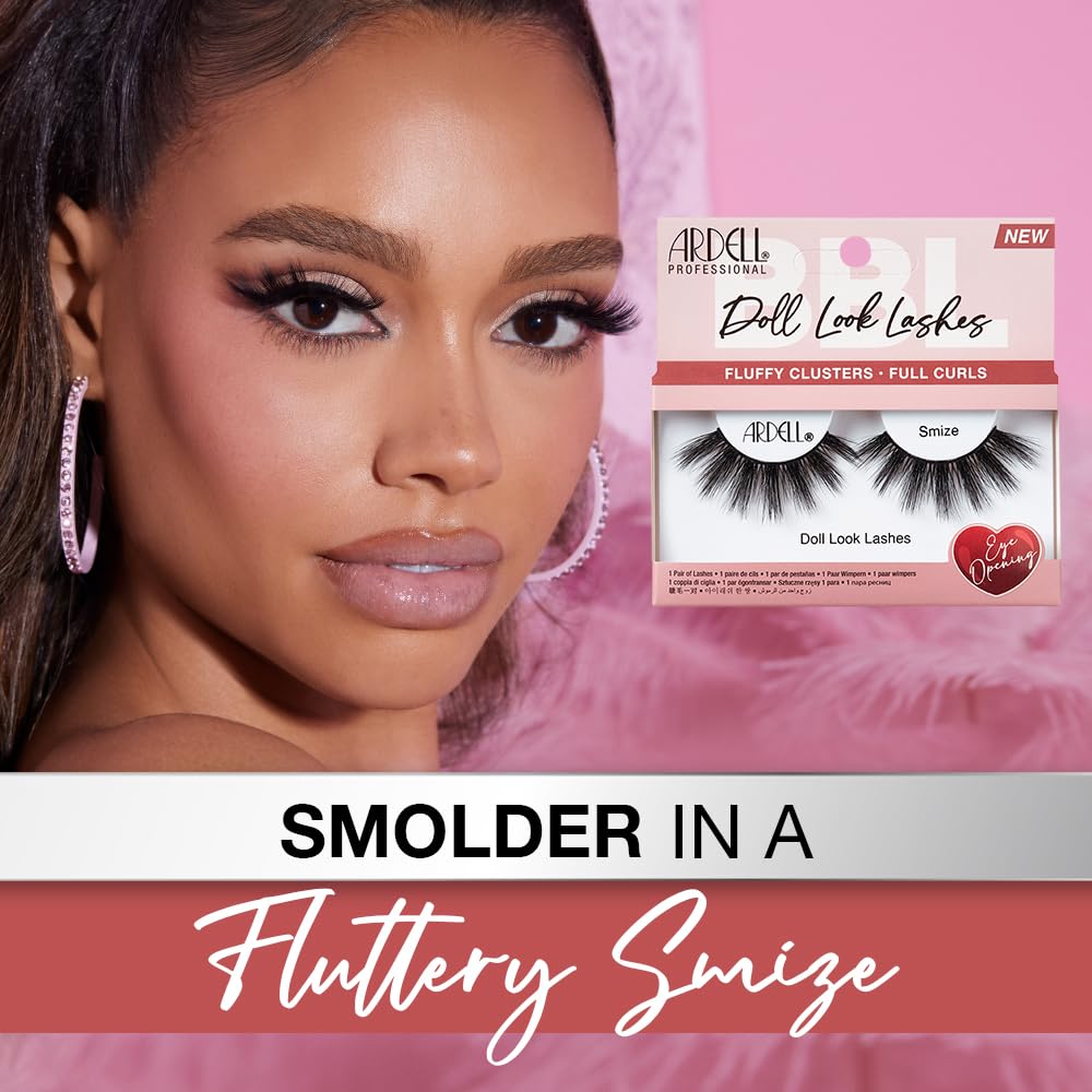 Plum Ardell Doll Look Lashes Smize, 4 Pack