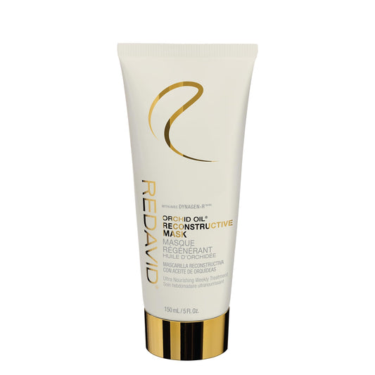 White Smoke Redavid Orchid Oil Reconstructive Mask - Ultra Nourishing 15 Minute Weekly Treatment with Biofunctional Vitamin E and Coconut Oil for Curly and Damage Hair - Extreme Repair and Reconstruction