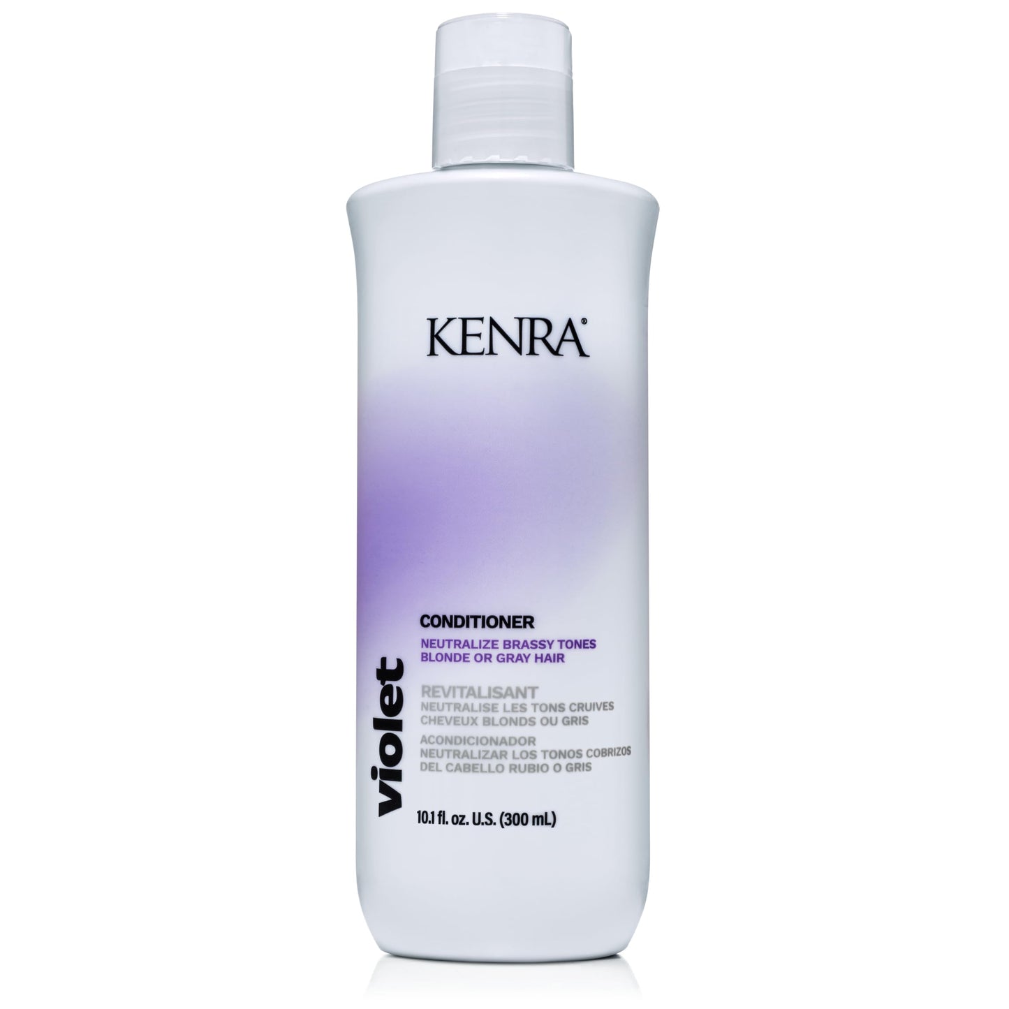 Light Gray Kenra Professional Violet Conditioner | Eliminates Brassy Tones | Purple Pigment + Deposit | Neutralizes Yellow | Moisturizes Processed Hair | Enhances Vibrancy of Blonde or Gray Hair | Color Safe