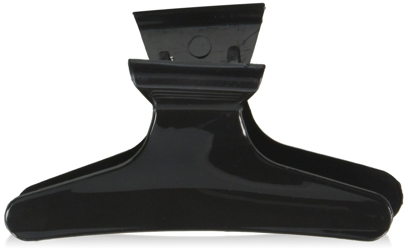 White Smoke Soft'n Style Large Butterfly Clamps, 12 Count