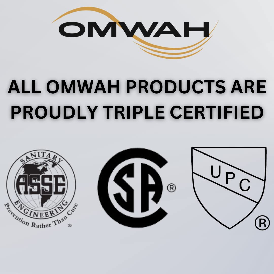 Light Gray Shampoo Faucet, fits most shampoo bowl or backwash unit by OMWAH