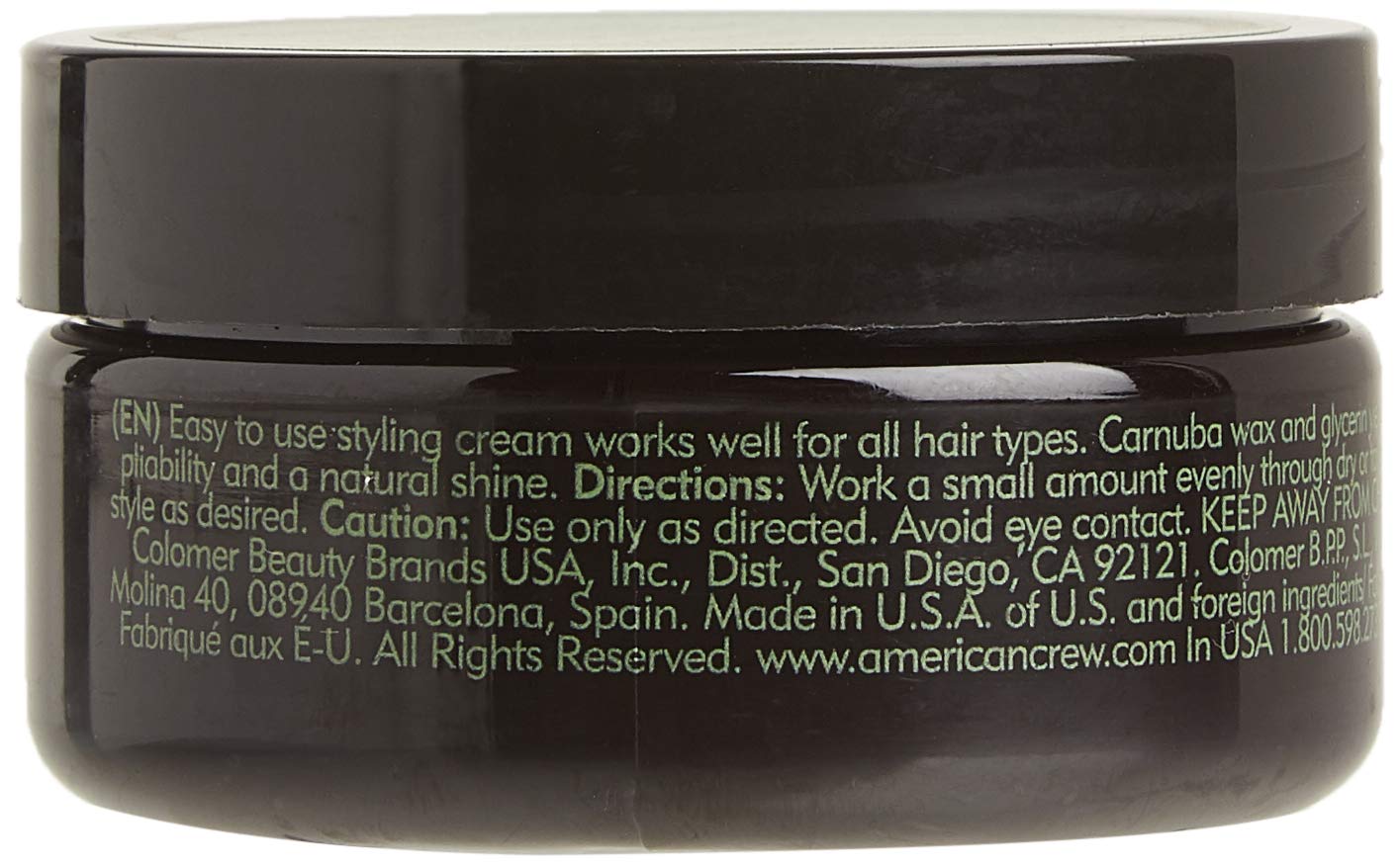 Black FORMING CREAM 1.75 oz