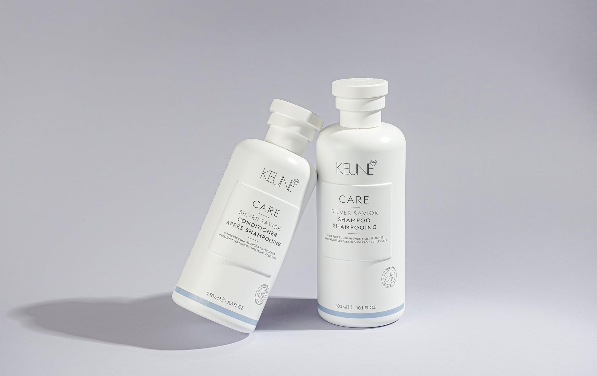 Gray KEUNE Care Silver Savior Shampoo, Toning & Brightening Cleanser for Blonde & Grey Hair, 10.1 Fl Oz