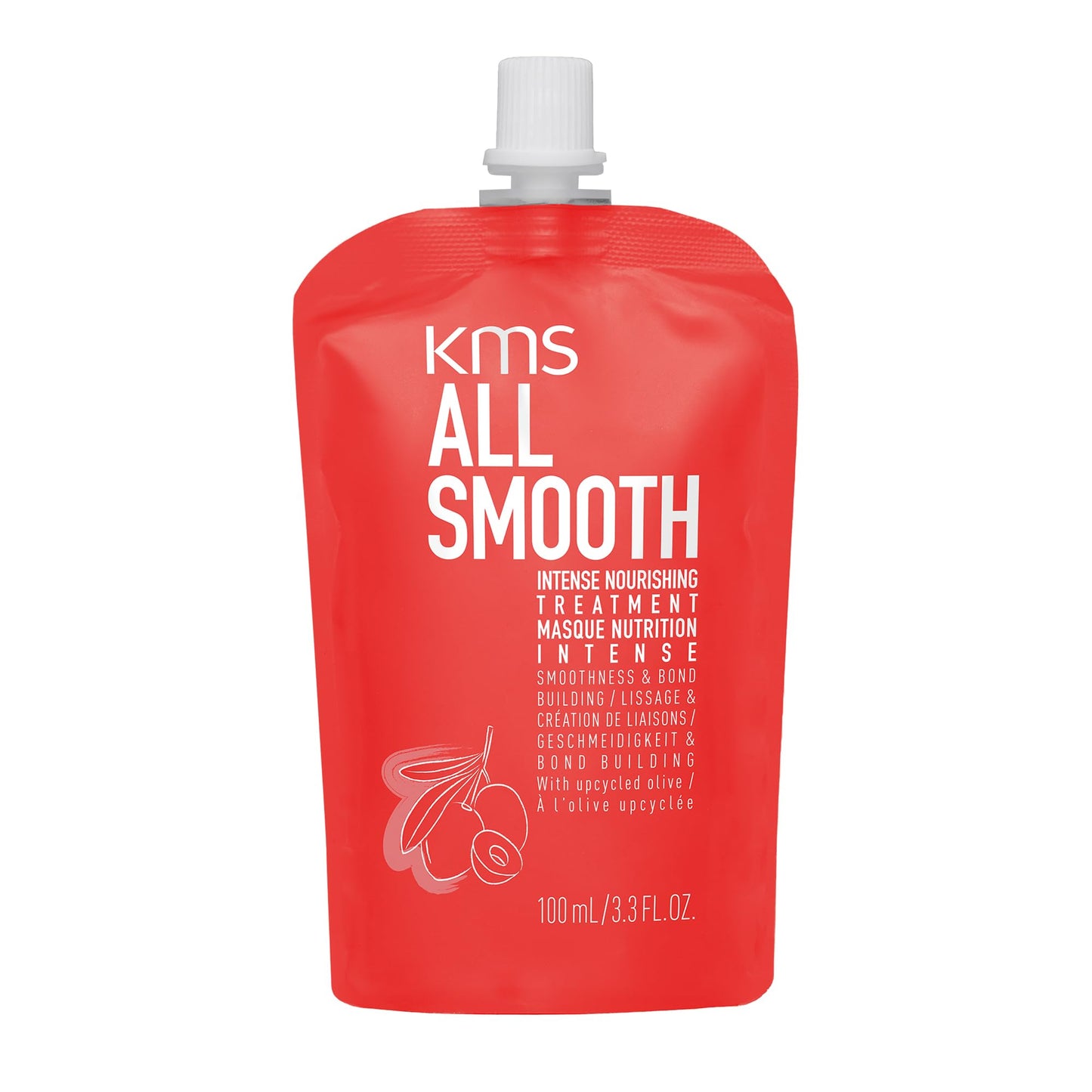 White Smoke AllSmooth Intense Nourishing Treatment for Medium to Thick, Coarse Hair, 100ml