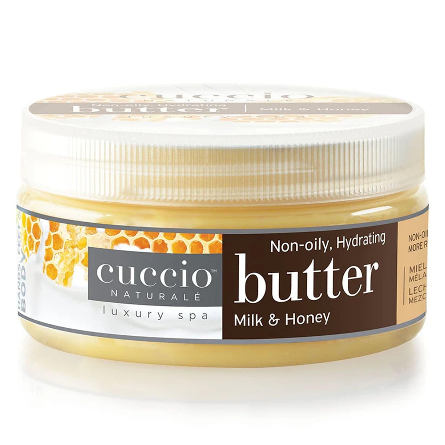 White Smoke Cuccio Hand, Body & Foot Lotion – Milk & Honey Butter Blend – Ultra-Hydrating, Non-Greasy Moisturizer for Silky Smooth Skin – 8 oz
