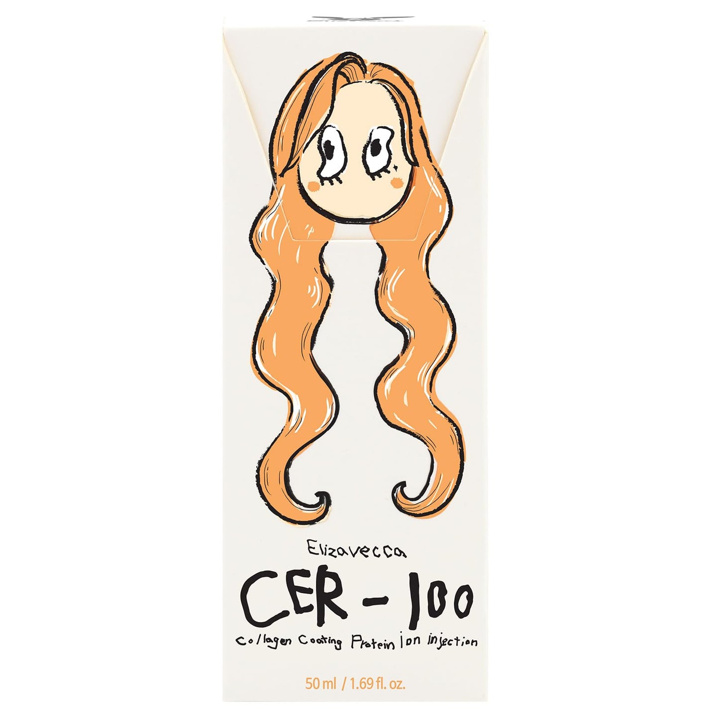 Seashell Elizavecca CER-100 Collagen Coating Protein Ion Injection Hair Essence Cream 50ml/1.7 fl.oz.
