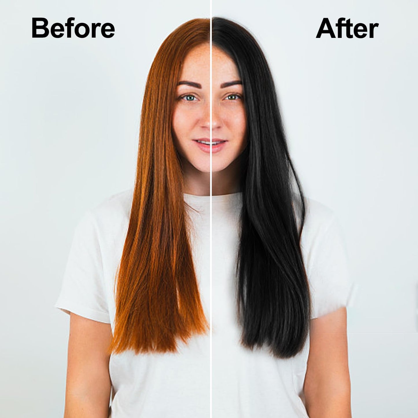 Lavender Agthyuve 3-in-1 Black Hair Dye Shampoo for Women & Men, 16.9 Fl Oz Instant Hair Color Shampoo 100% Gray Coverage, Semi-Permanent Herbal Hair Dye, Gentle DIY Home Salon (Black)