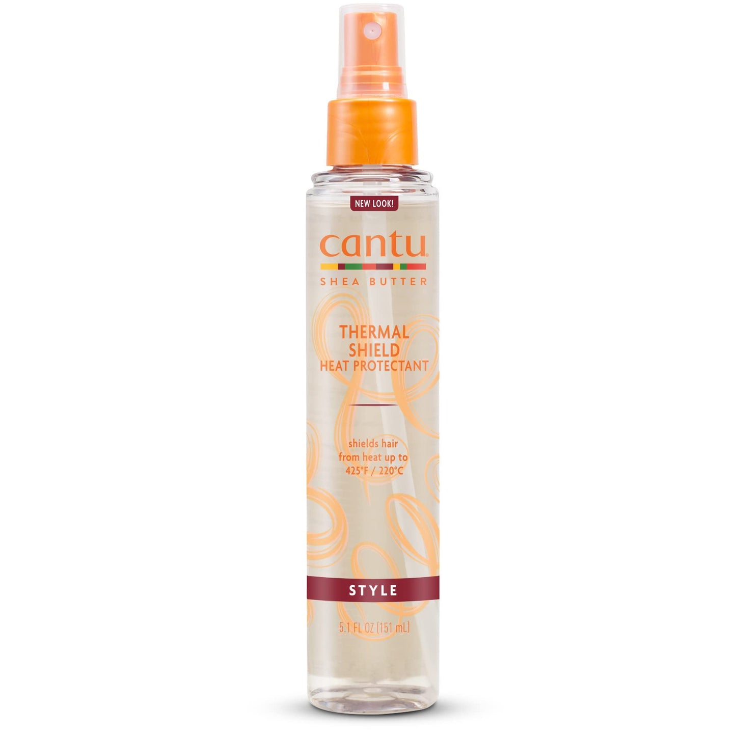 White Smoke Cantu Shea Butter Thermal Shield Heat Protectant 5.1 Ounce (150ml)