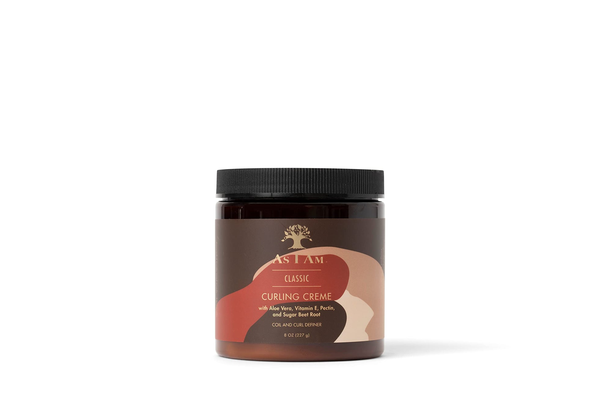 White Smoke As I Am Curling Creme - 8 ounce (Classic Collection) - Lightweight Curl & Coil Definer - Hi-Definition and Shine