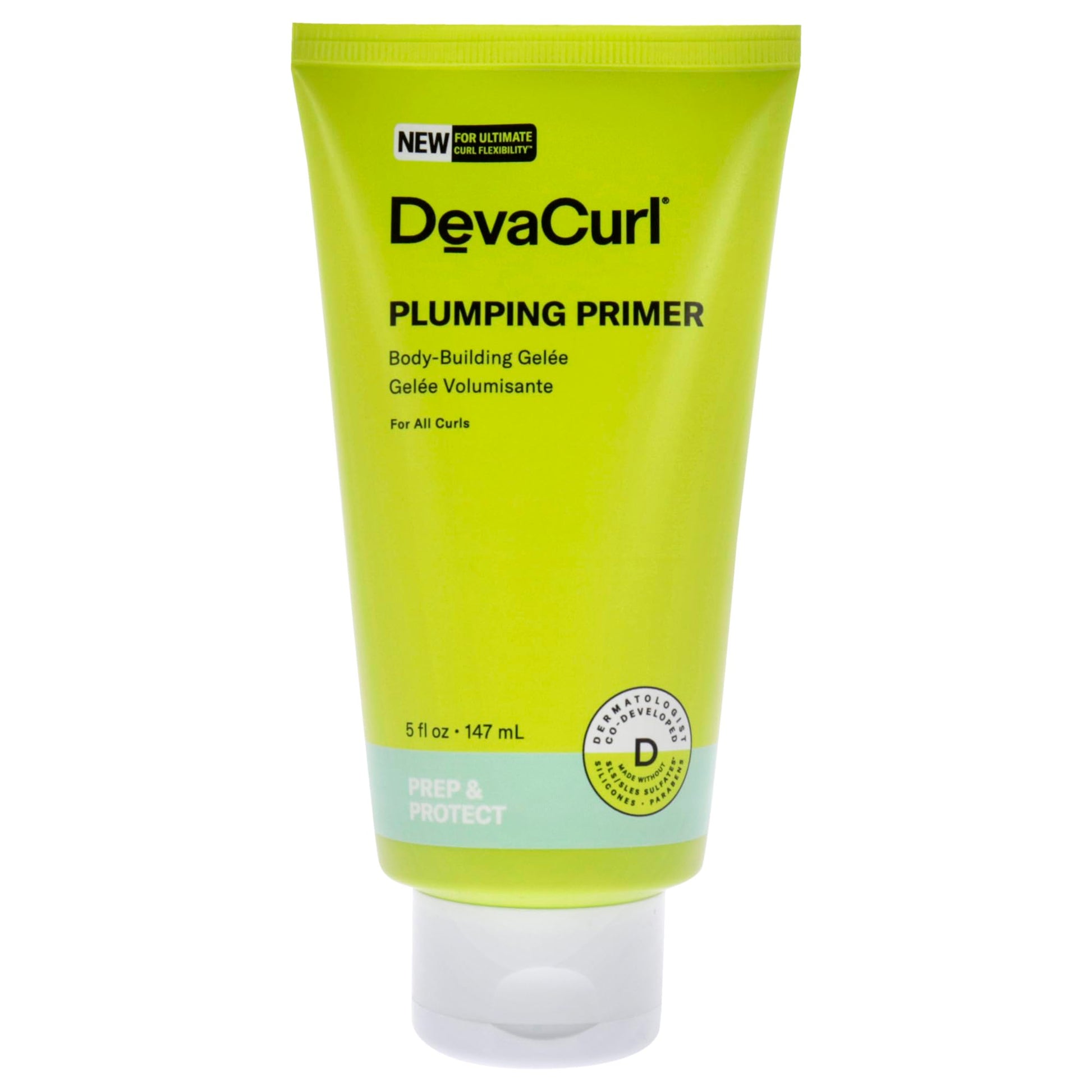 White Smoke DevaCurl Plumping Primer Body-Building Gelée, Cozy Getaway, 5 fl. oz.