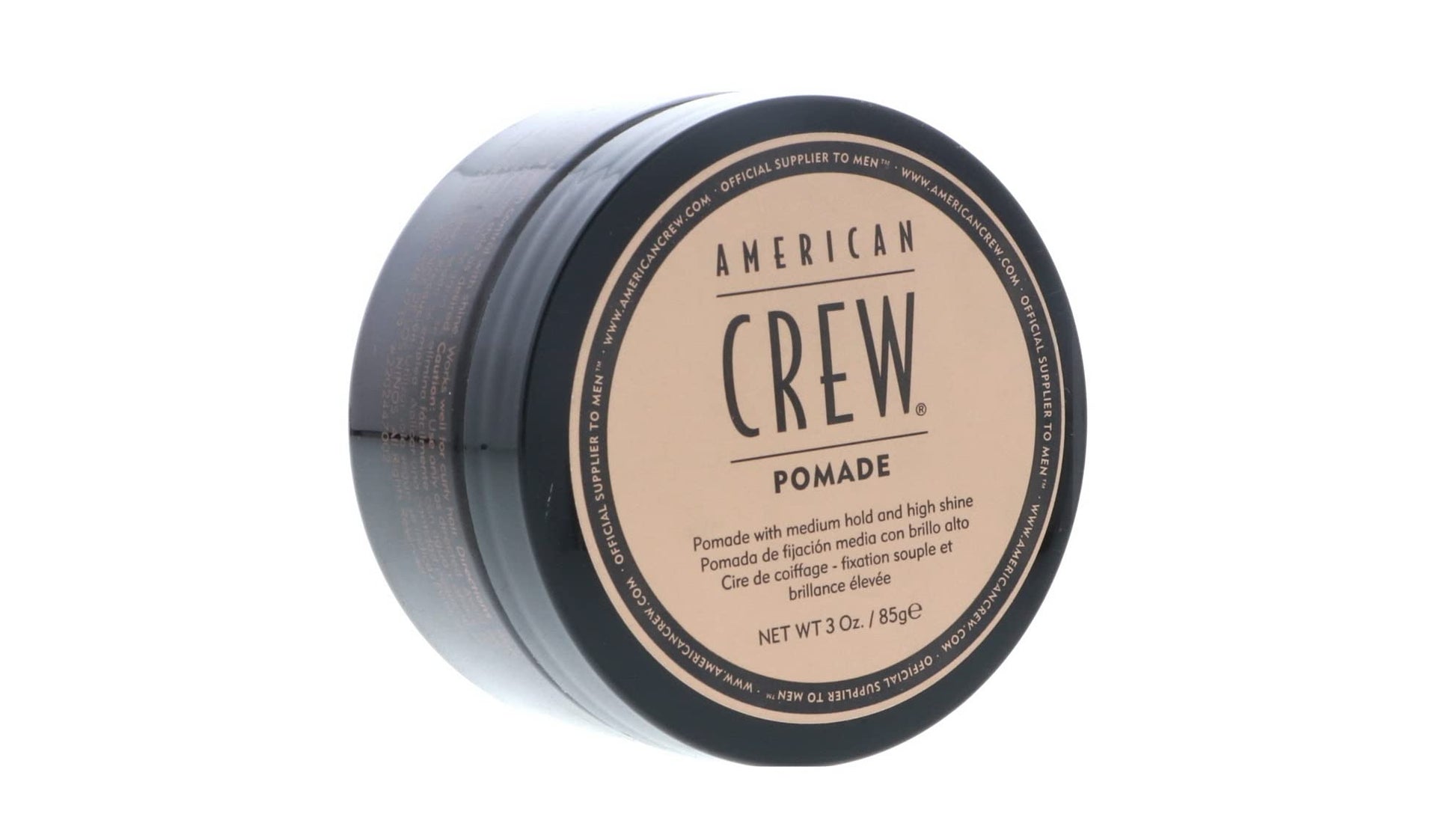 White Smoke American Crew Pomade, 3.0-Ounce Jar, Packaging May Vary (Pack of 2)