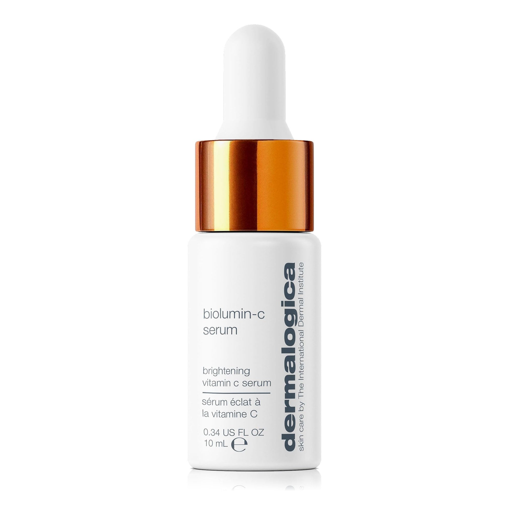 White Smoke Dermalogica Biolumin-C Serum, Vitamin C Dark Spot Serum for Face with Peptide and AHA - Exfoliates and Reduces Sign of Skin Aging, 0.34 Fl Oz