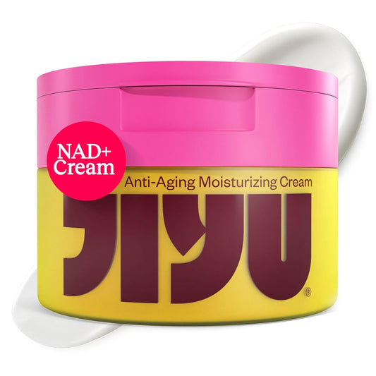 White Smoke JiYu NAD+ Hydrating Face Moisturizer – Korean Anti-Aging Cream for Radiant, Firm & Smooth Skin – Deeply Hydrating & Brightening Daily Moisturizer Cream for Face and Body, All Skin Types – 50 ml